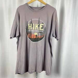 The Duck Company 2X Hike Funny Columbia Gorge Nature Graphic Tee Shirt Quote